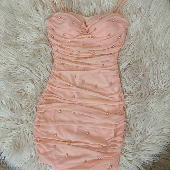 Pink Pearl Dress - Picture 1 of 1